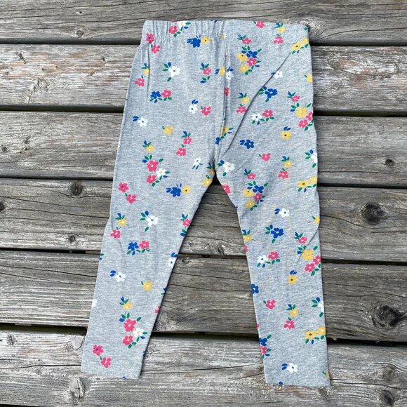 babyGap Full-Length Stretch Jersey Leggings for Toddler Girls - Picture 2 of 7